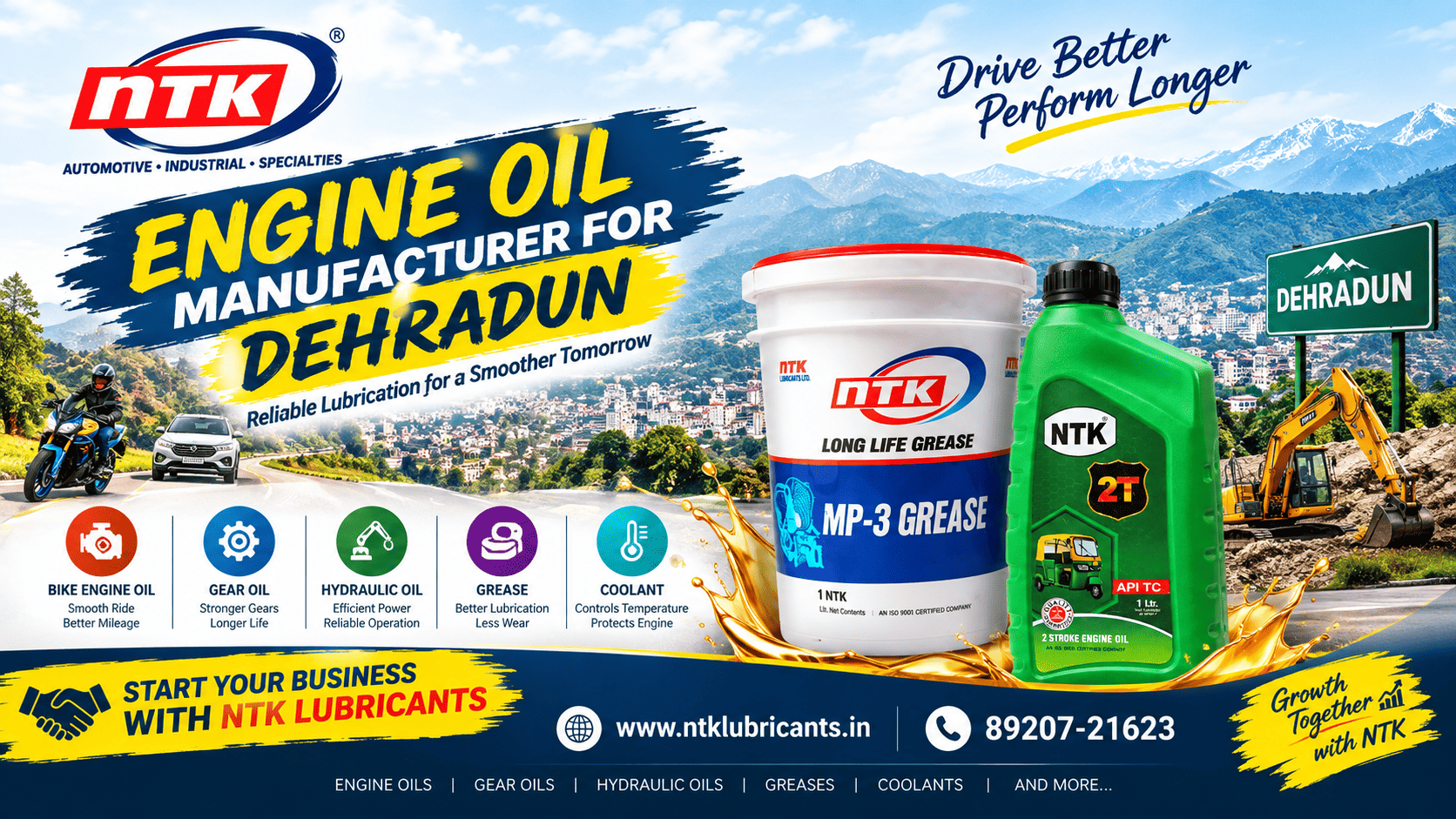 Engine Oil Manufacturer for Dehradun