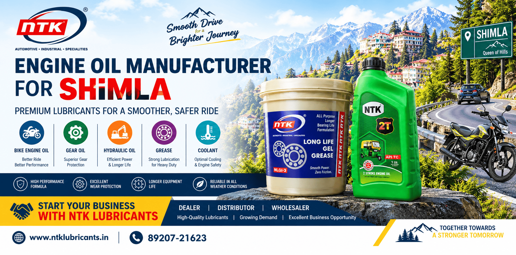 Engine Oil Manufacturer for Shimla