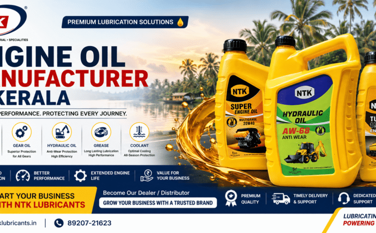 Engine Oil Manufacturer in Kerala – NTK Lubricants